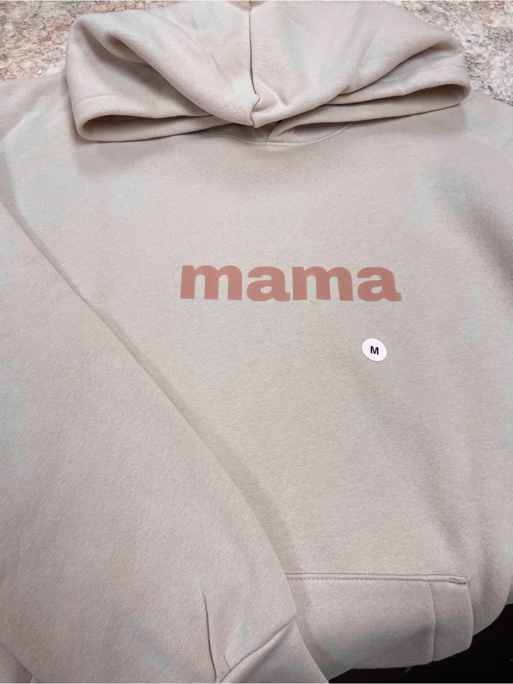 Mama Graphic Hoodie in Beige - BRAND NEW!!